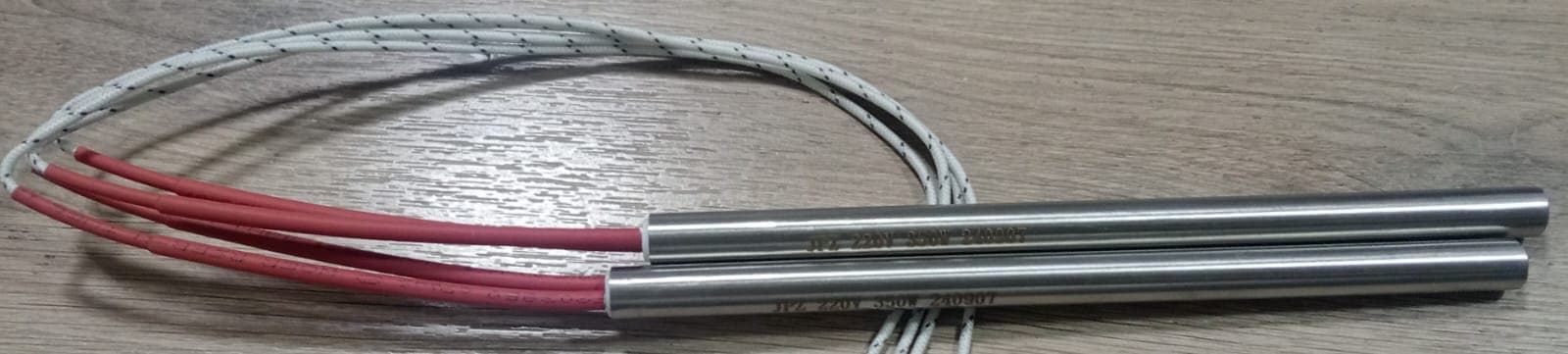 RESISTENCIA TIPO CARTUCHO 160MM Ø9.4 (3/8) 220V 350W SELLE TRANS.