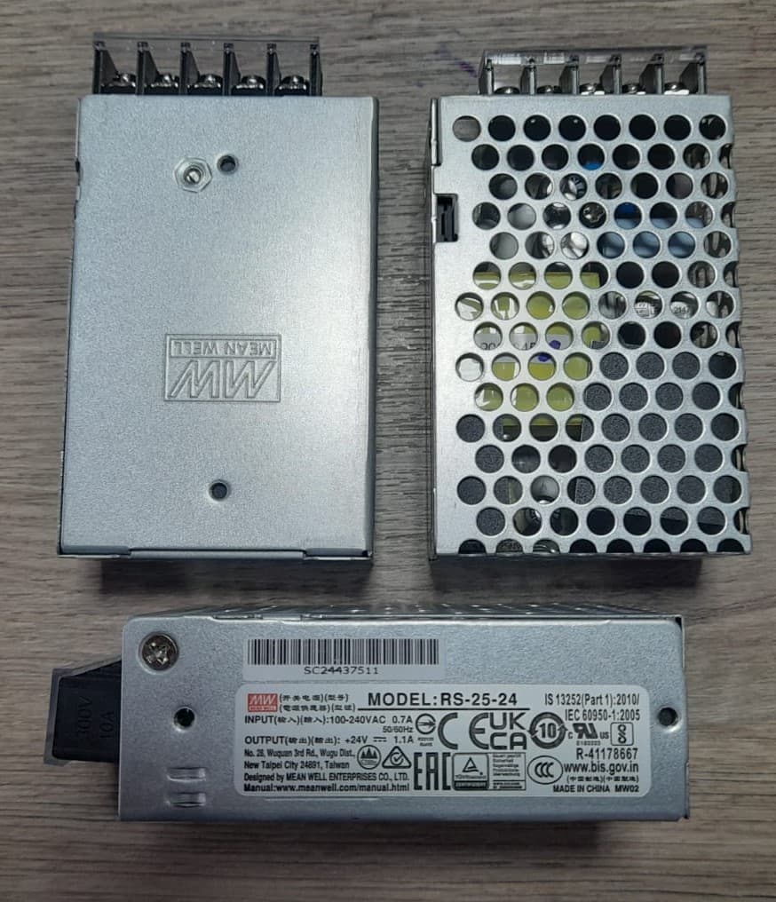 FUENTE DE PODER - SALIDA 24VDC / 1.1 A OUT PUT RS-25-24