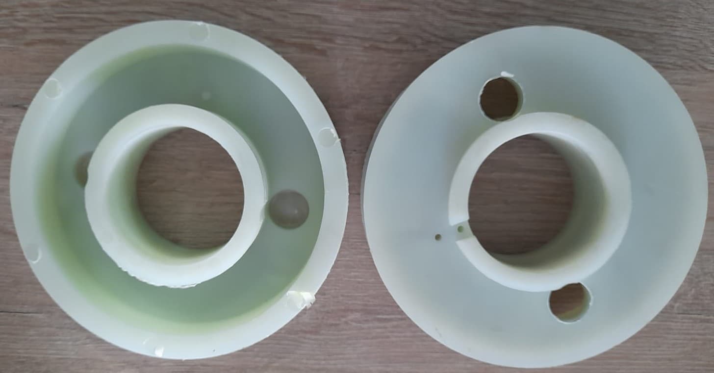 POLEA FRENO NYLON ( DISCO FRENO DE NYLON PARA PORTABOBINA FLOW PACK )