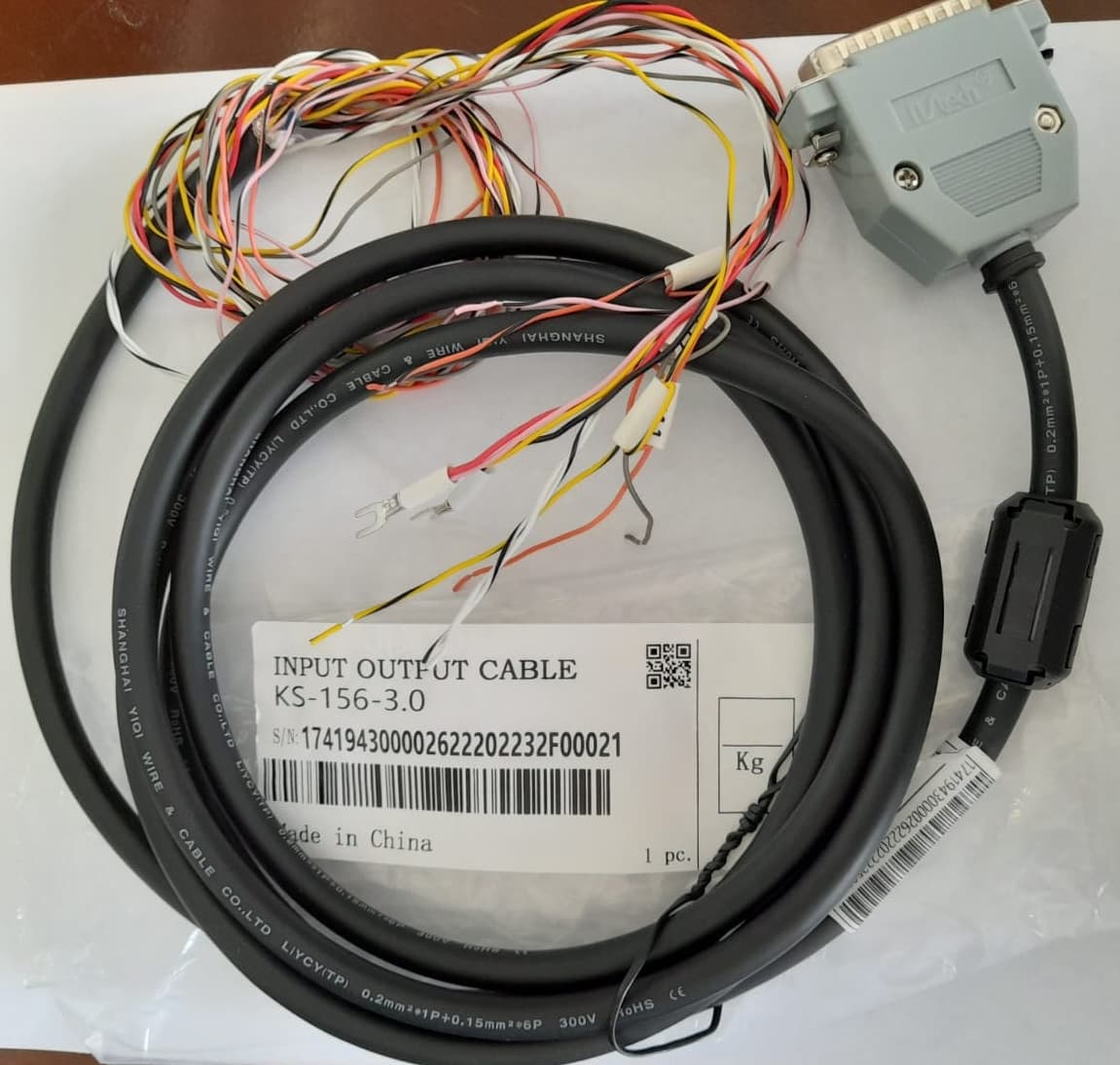CABLE DE COMUNICACIÓN PARA SERVOMOTORES DORNA ( RAMO ) KS-156-3.0