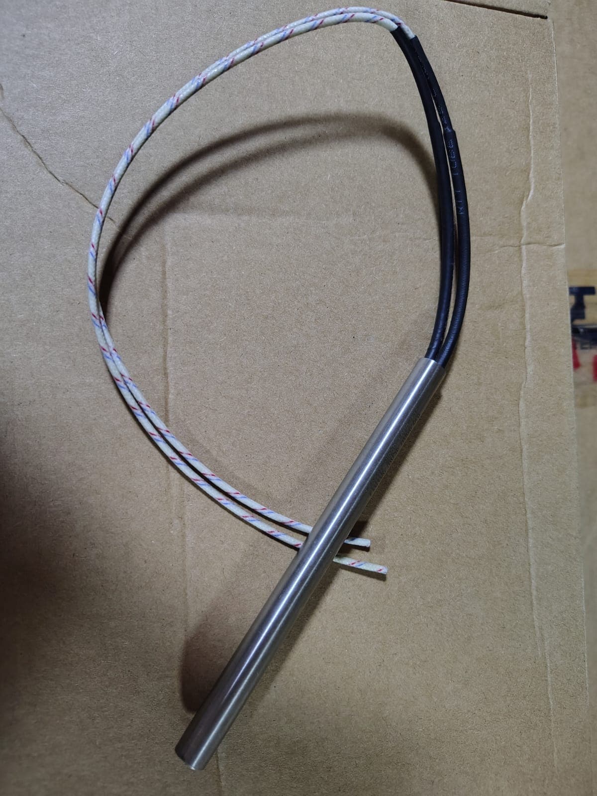 RESISTENCIA TIPO CARTUCHO 125MM  Ø9.4 (3/8 ) 220V 350W