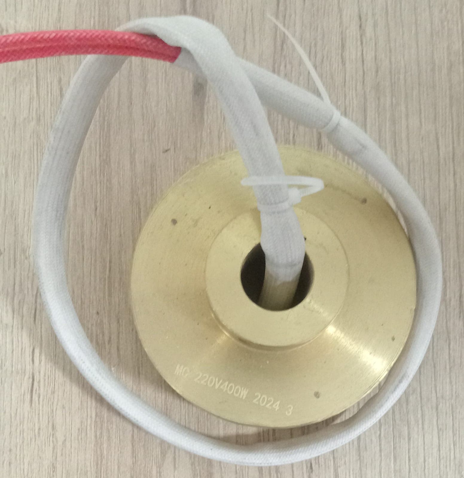 RESISTENCIA CIRCULAR DE BRONCE 400W 220V (UNIDAD)