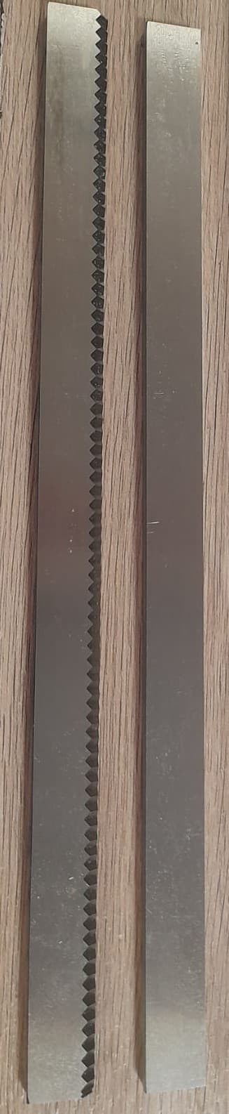 CUCHILLA Y CONTRACUCHILLA 225MMX10MMX5MM ZIG-ZAG