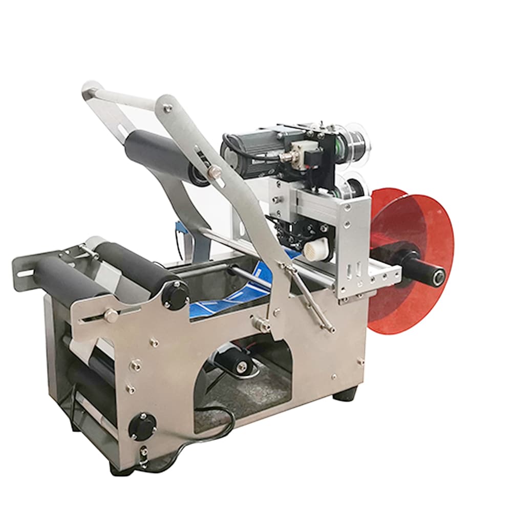 ETIQUETADORA SEMIAUTOMÁTICA PARA BOTELLA REDONDA MT-50 D