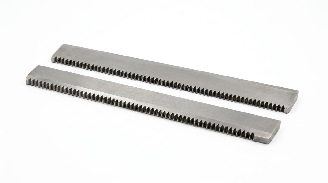 CUCHILLA Y CONTRACUCHILLA 235 X 16 X 3.7 ZIG ZAG