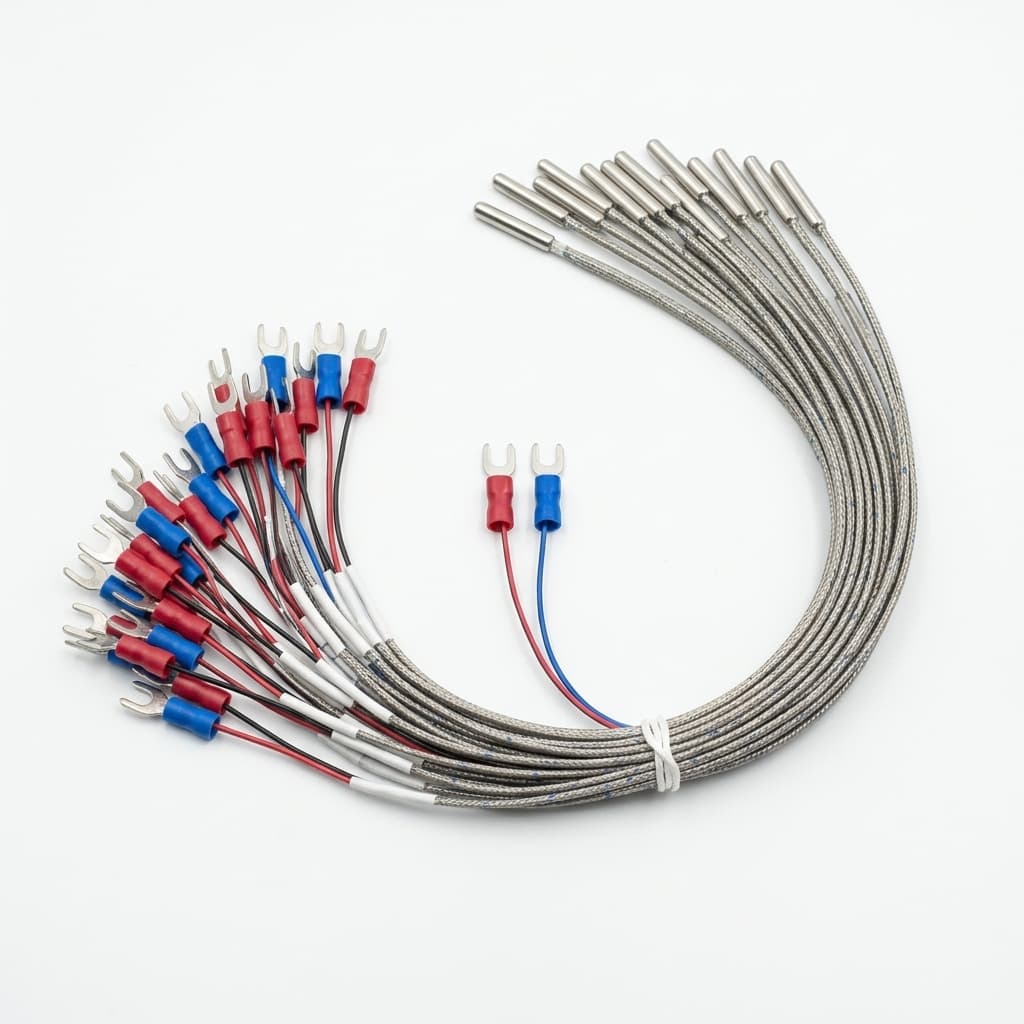 TERMOCUPLA TIPO K LISA SELLÉ VERTICAL Y HORIZONTAL 4MMX 30MM