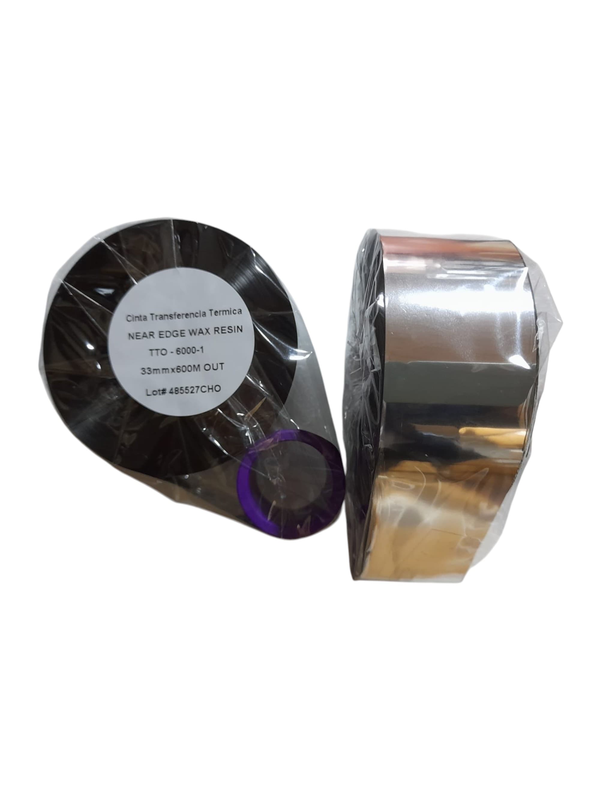 CINTA THERMAL TRANSFER 33 MM X 600M NEGRA