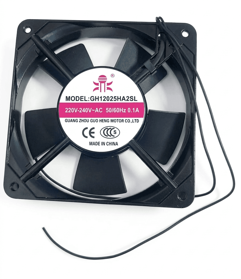 VENTILADOR 220V-240V 0.1A 22 W (MOD.GH12025HA2SL)