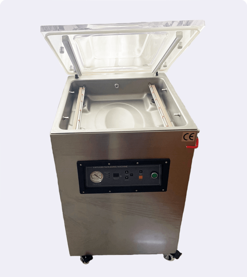 DZ 500/2E 20M3. DOS SELLES/110V 1 CAMPANA BASE PISO