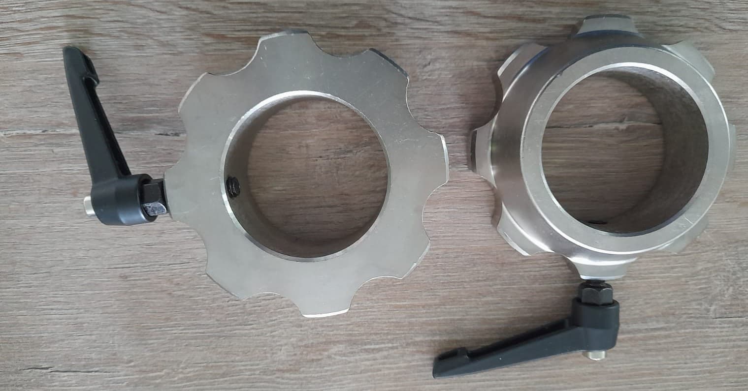 CONO FIJO DE SUJECIÓN DE PLÁSTICO CON PERILLA