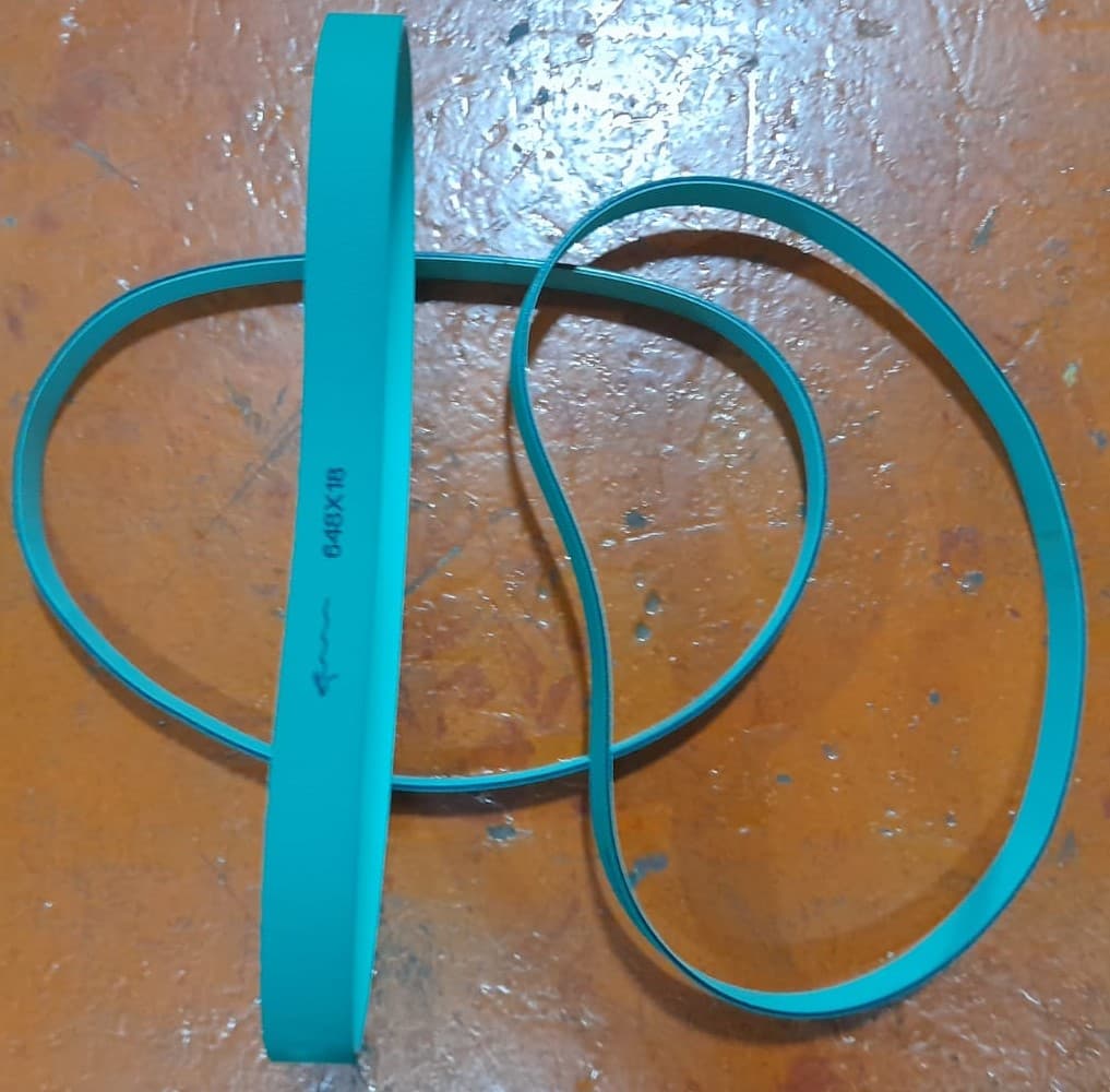 CORREA VERDE PARA MODULO DE ARRASTRE 648MMX18MM X 3.1MM