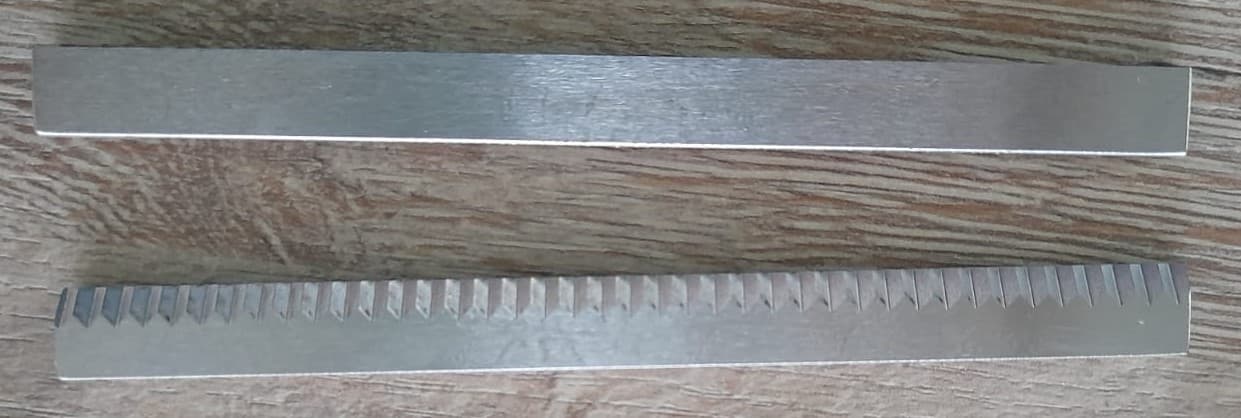 CUCHIILA Y CONTRACUCHILLA 120MMX9.5MMX5MM ZIG-ZGA