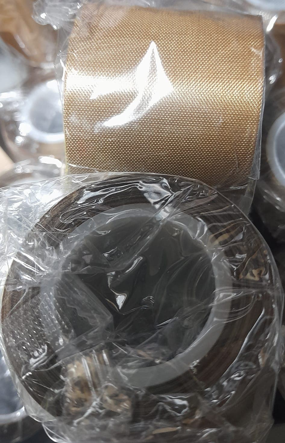 CINTA ADHESIVA DE TEFLON 2" X 10 MT ( $11.000 Y $ 14.000 ) EL METRO