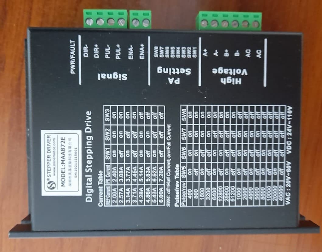 DRIVER MOTOR DE PASO MAA872E