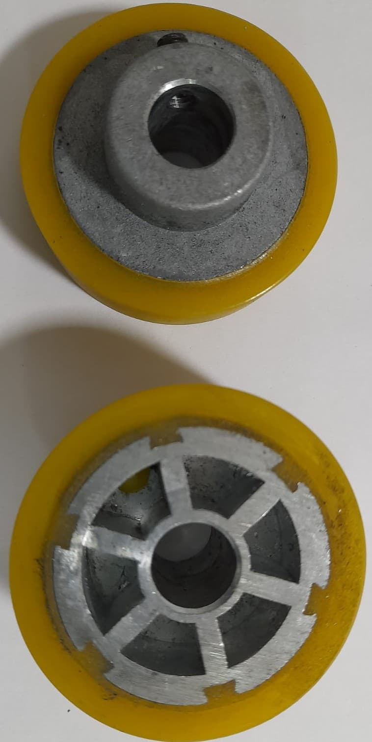 RUEDA DE PRESIÓN DE SELLADO AMARILLA PARA FRBM 810