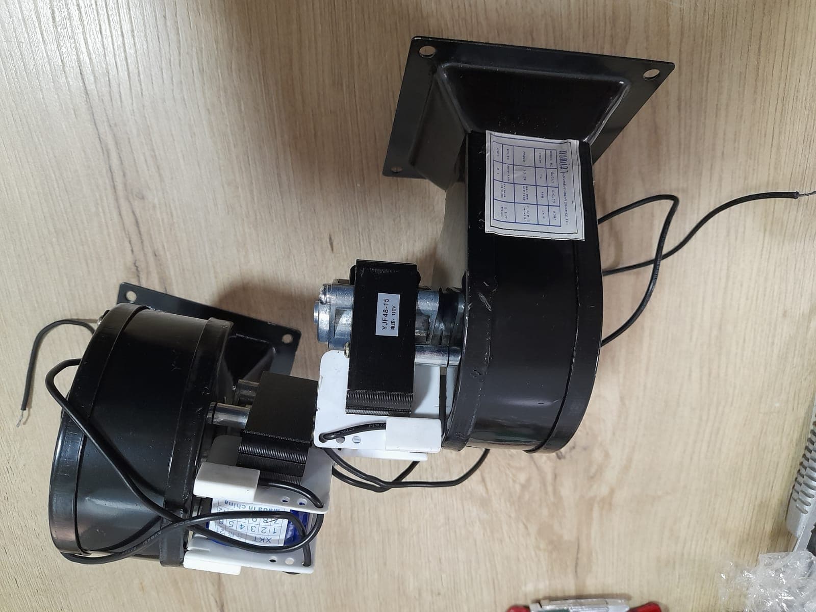 VENTILADOR DE REFRIGERACIÓN PARA BANDA CONTINUA MODELO CY063- YJ48-15 110 V