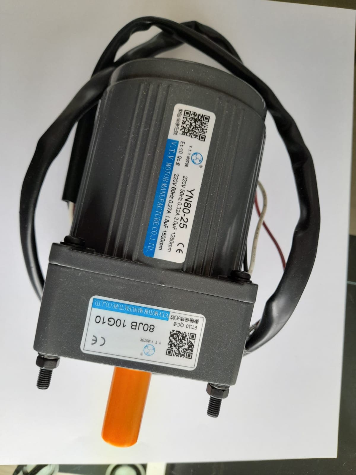 MOTOR DESEMBOBINADOR EMPAC.VERTICAL 10 CABEZAS YN 8025 220V