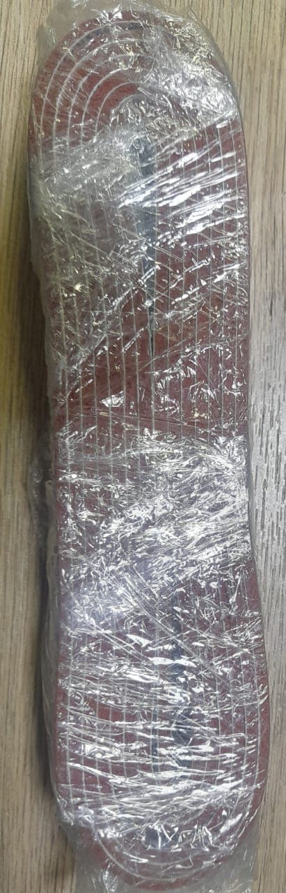 SUFRIDERA DE SILICONA ROJA CON PEGANTE PARA FORMADOR MAQ. VERTICAL 2MTS