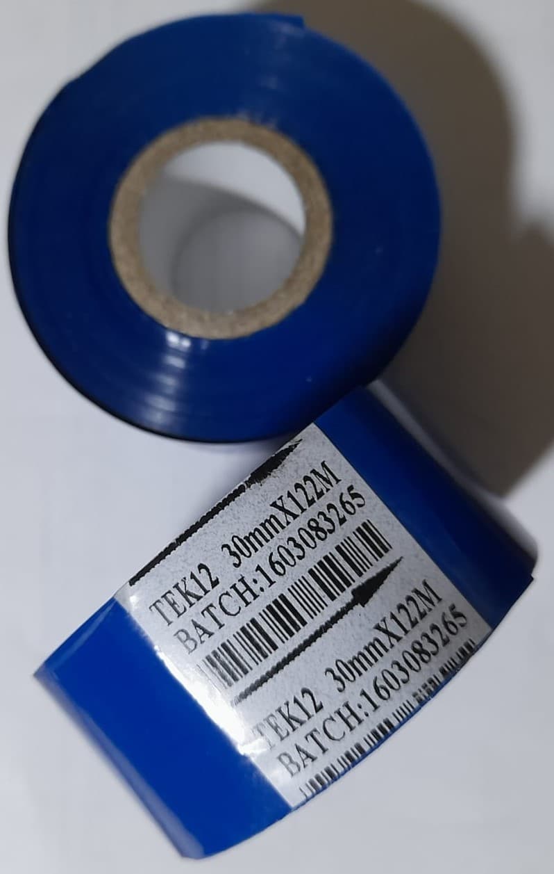 CINTA HOT STAMPING 30MM X 122M AZUL