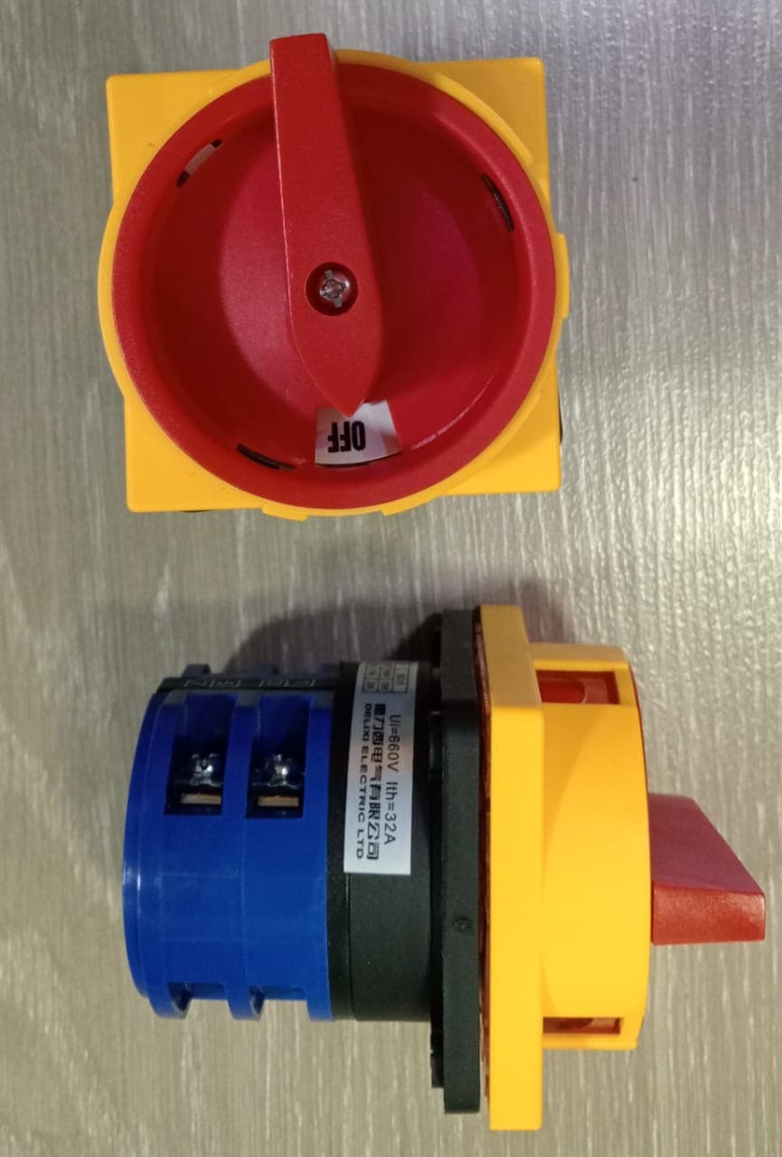 INTERRUPTOR ROTATIVO 2 POLOS ON-OFF