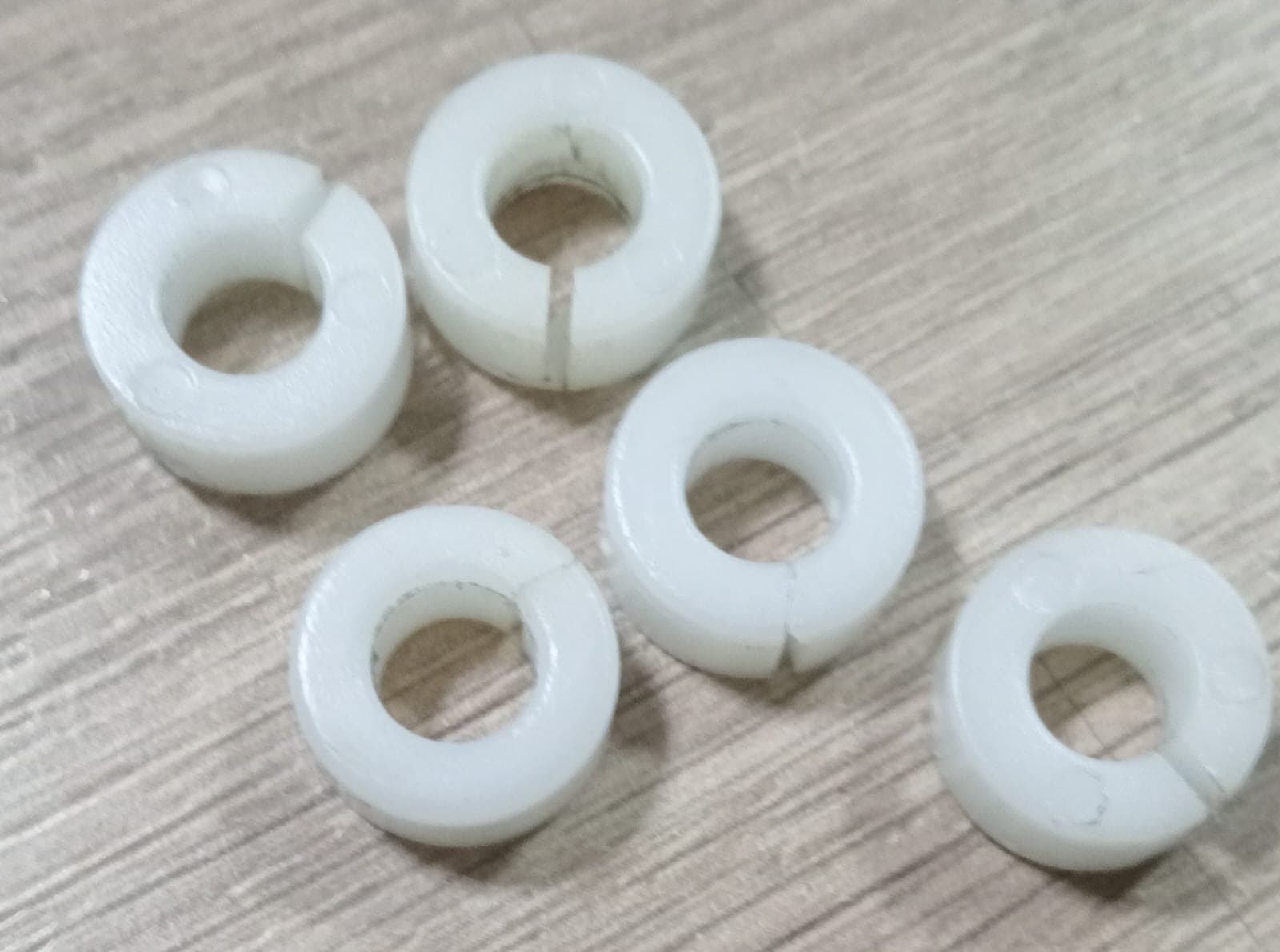 BUJE BLANCO CON RANURA