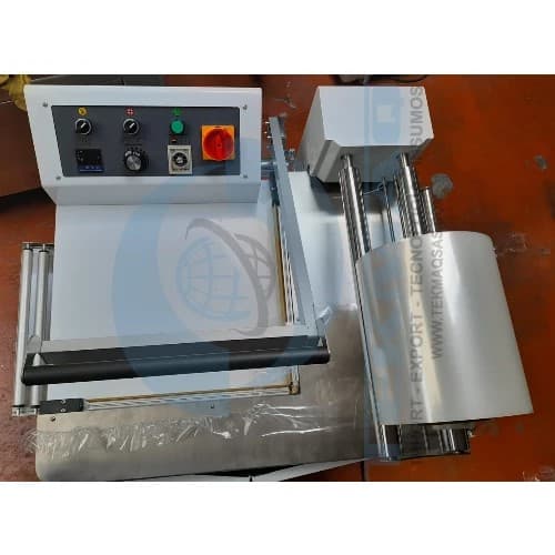 CONJUNTO SELLADORA L CON TUNEL DE TERMOENCOGIDO INFERIOR FM400