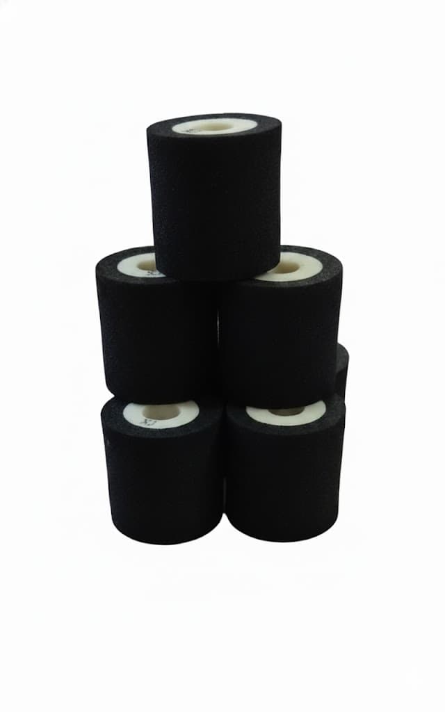 INK ROLL 36MM X 36MM NEGRO (CAJA X10 UNIDADES)
