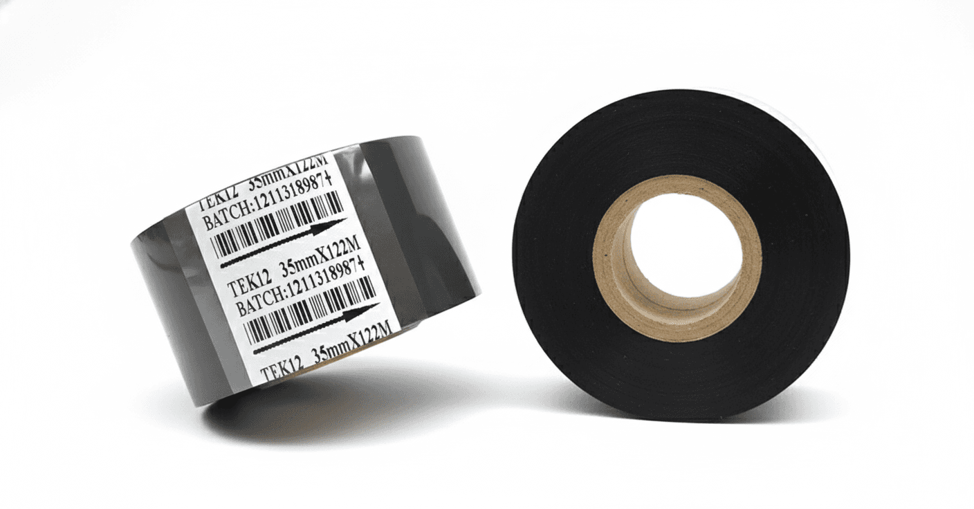 CINTA HOT STAMPING 35MM X 122M NEGRA