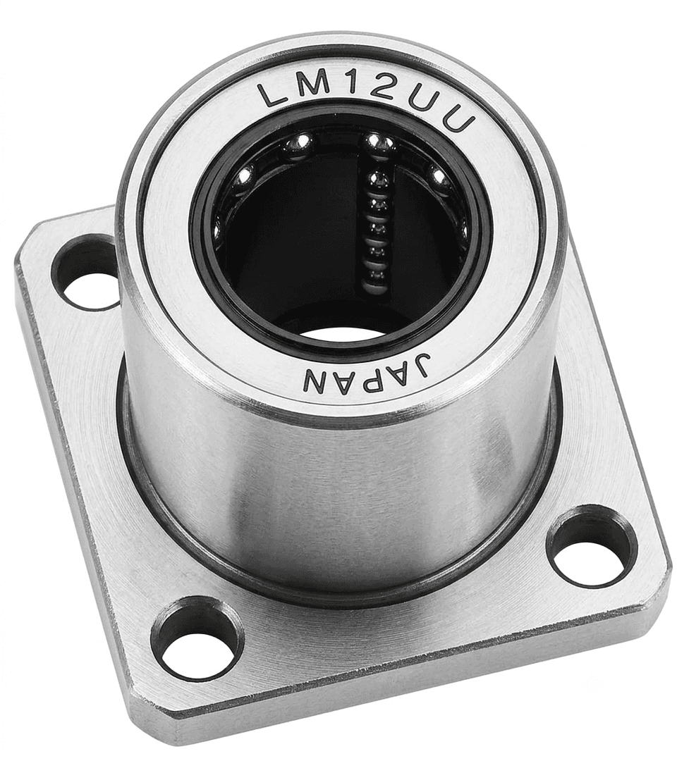 RODAMIENTO LINEAL BASE CUADRADA (CORTO) LM12UU