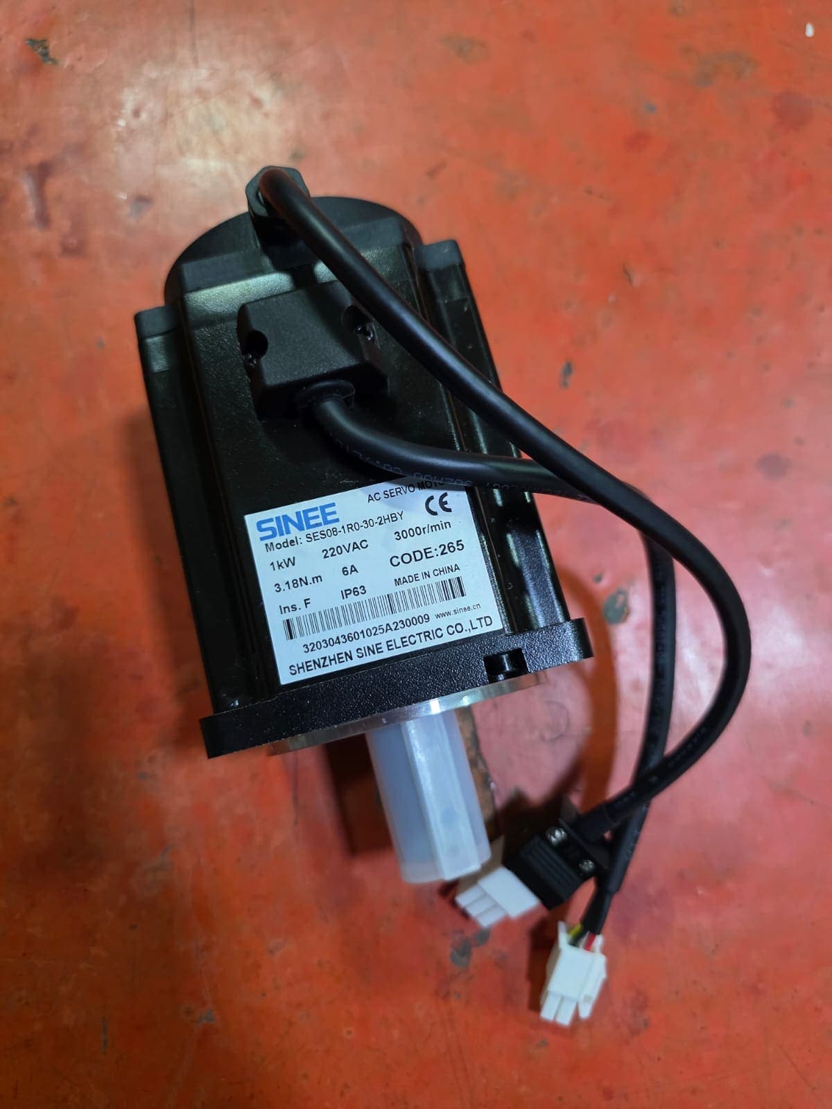 SERVO MOTOR SES08-1R0-30-2HBY