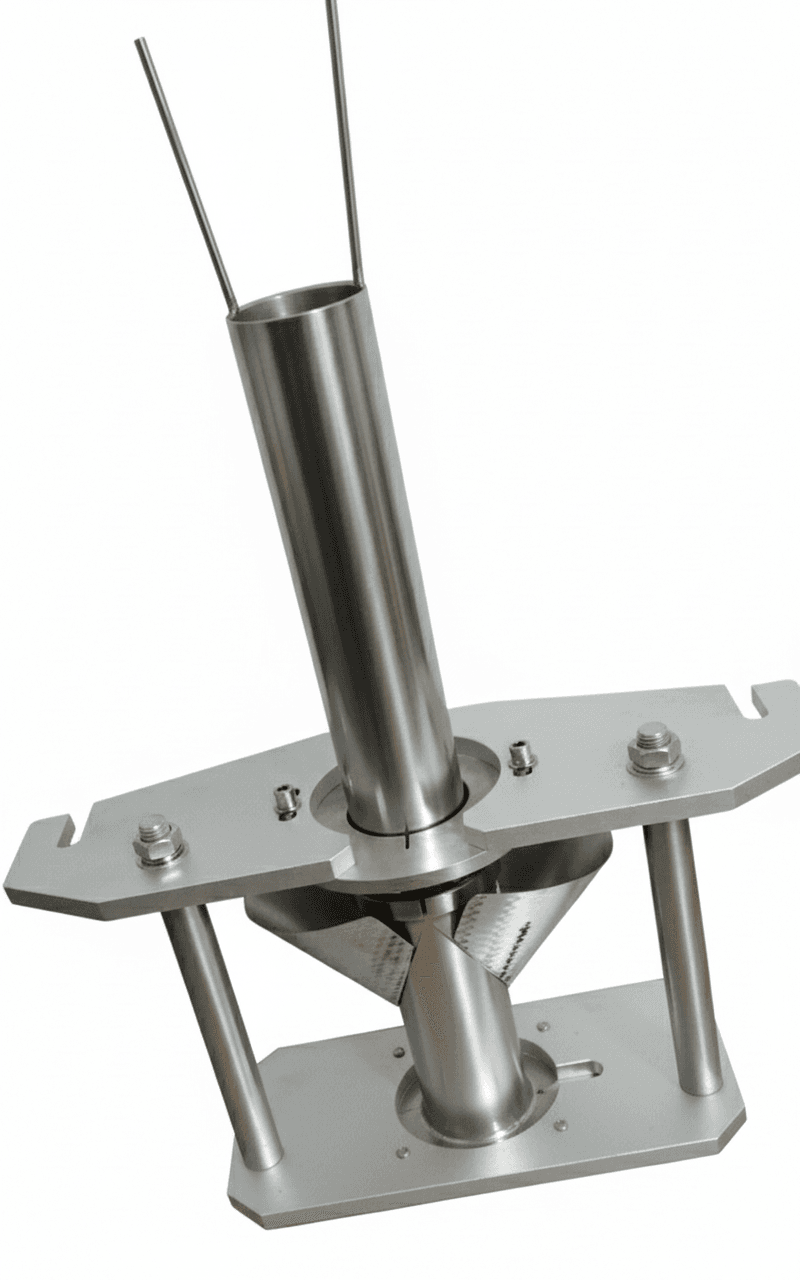 CUELLO FORMADOR MÁQUINA VERTICAL 230MM (CUELLO + BASE + GUÍA)